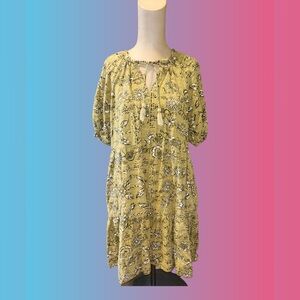 Sonoma Olive Floral Tunic